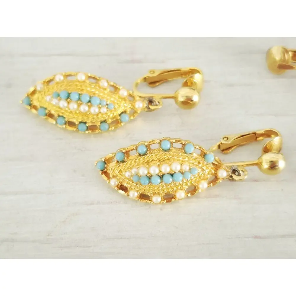 Vintage Lot of Sarah Coventry Clip on Earrings Lot of 3